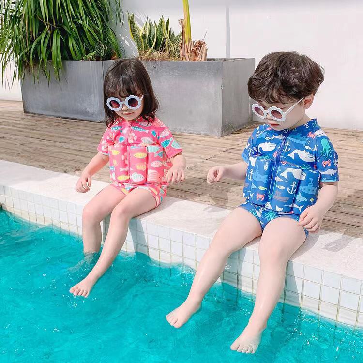 Kid's Detachable Floating Swimsuits