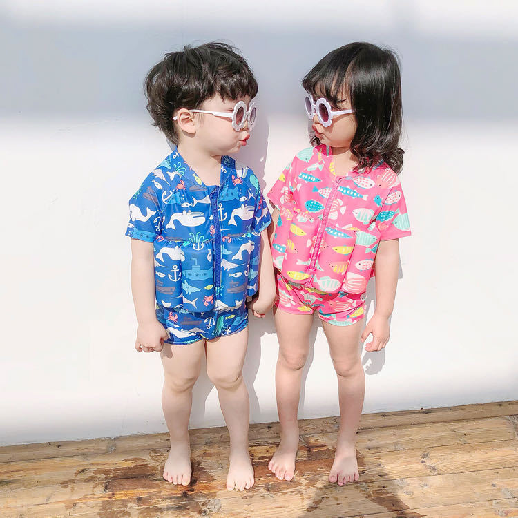 Kid's Detachable Floating Swimsuits