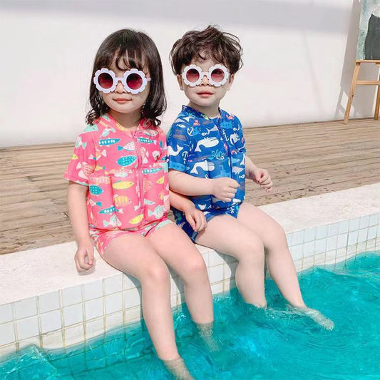 Kid's Detachable Floating Swimsuits