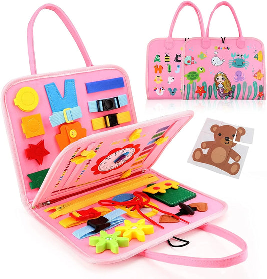 Montessori Toys Busy Board for Toddlers