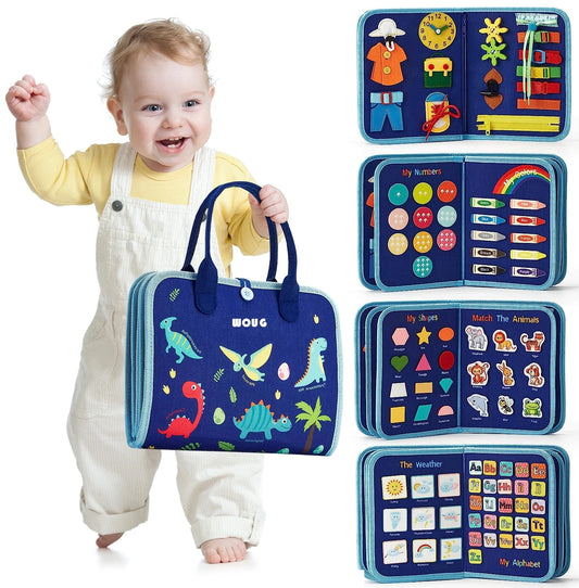 Montessori Busy Book Educational Toys For Toddler