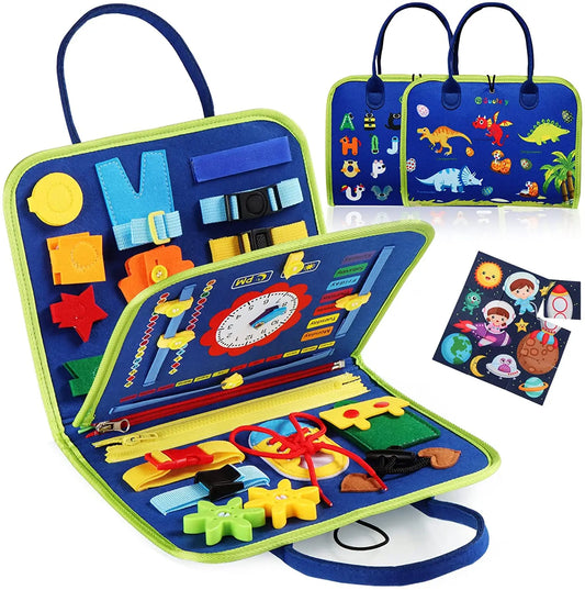 Montessori Toys Busy Board for Toddlers