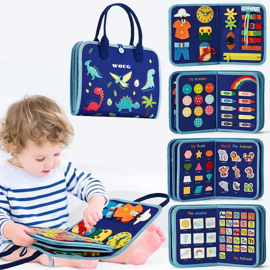 Montessori Busy Book Educational Toys For Toddler