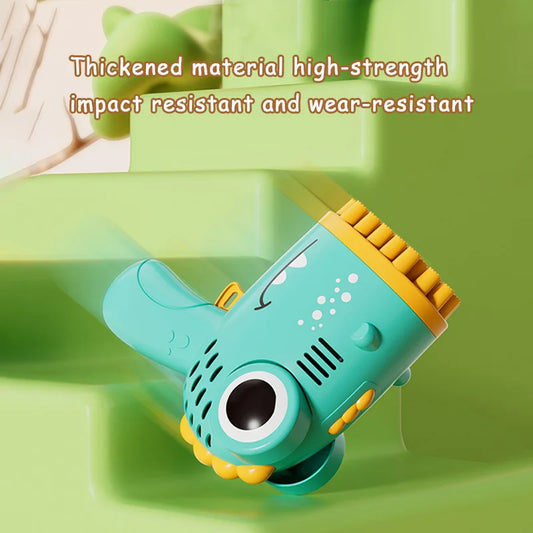 40 Hole Dinosaur Bubble Handheld Electric Bubble Machine