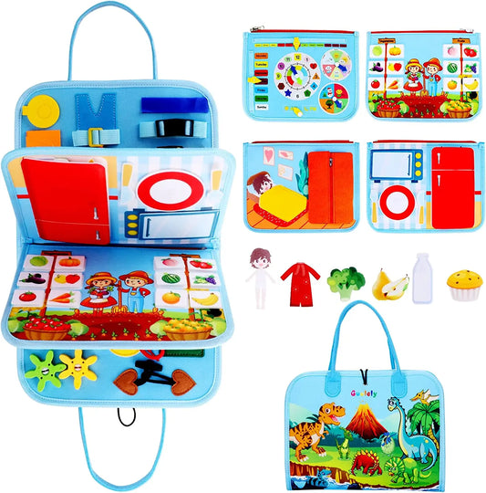 Montessori Busy Book Educational Toys For Toddler