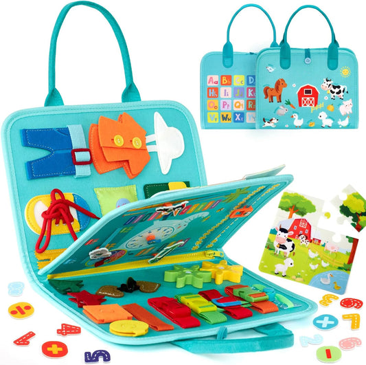 Montessori Busy Book Educational Toys For Toddler