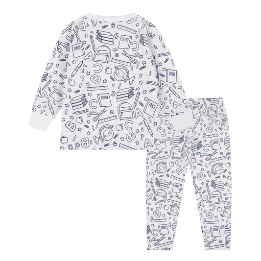 Kids DIY Sketch Colorful Pajama Set