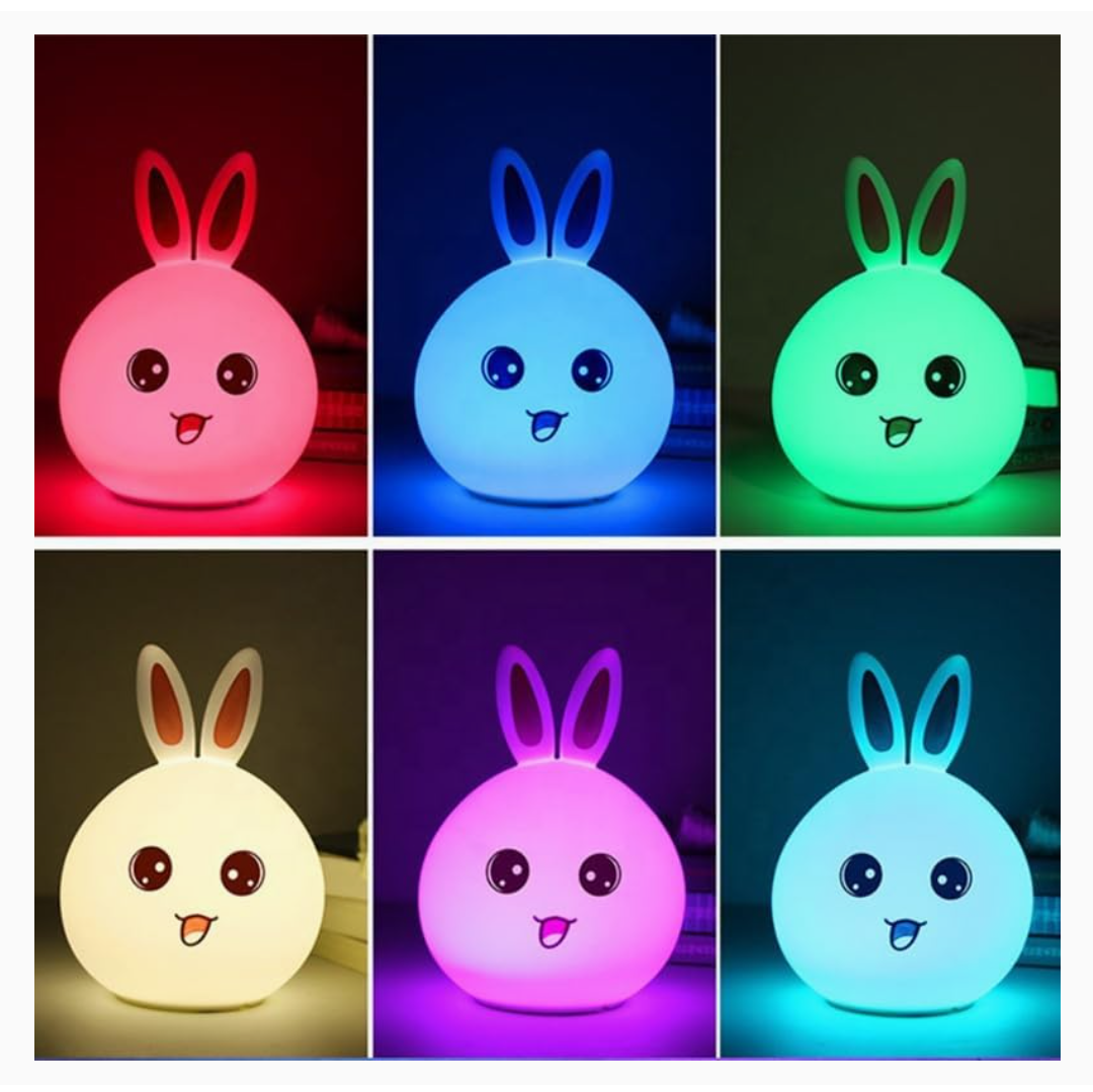 Reliant Cute Rabbit Silicone Night Lamp