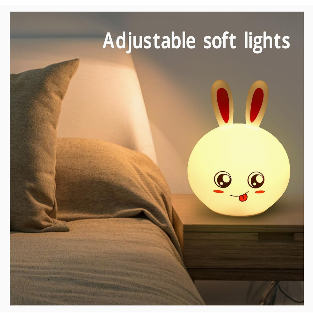 Reliant Cute Rabbit Silicone Night Lamp