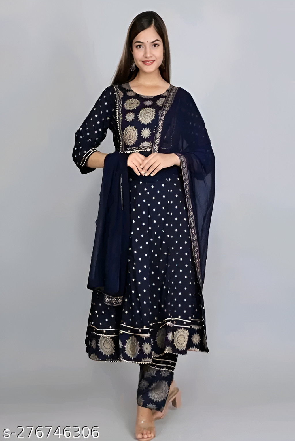 Reliant Anarkali Dupatta Set